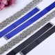 2Pcs Bridal Wedding Dress Belt Sparkly Rhinestone Sash Belts For Formal Evening Dress Women Bridal Bridesmaid